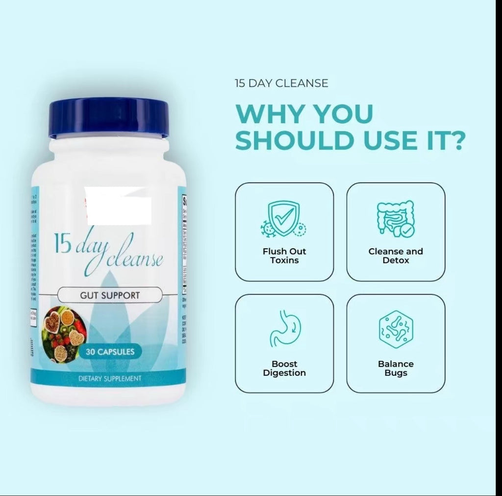 15 Day Cleanse – Gut Support (30 Capsules)